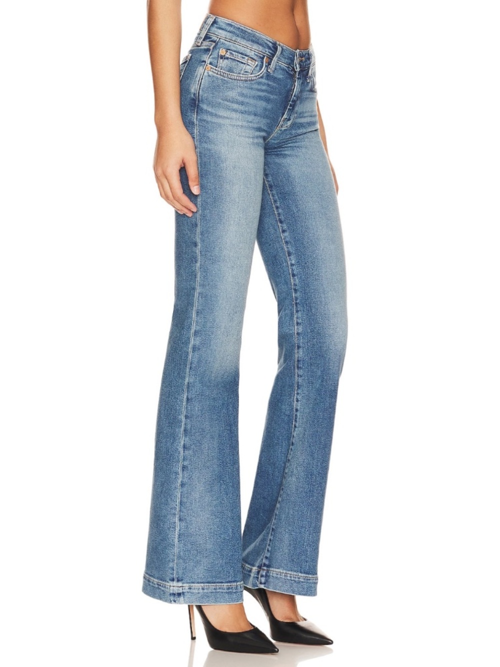 NEW Revolve 7 For All Mankind Dojo Original Trouser Jean Lyme 29